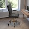 Flash Furniture Black LeatherSoft Roller Wheel Executive Chair GO-2286H-BK-GLD-RLB-GG - alternate 6